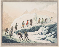 KG 16891
          <br/>
          Beklimming van de Mont Blanc door Prof. De Saussure, 1787
          <br/>
          <em>Mechel, Christian von (1737-1817)</em>